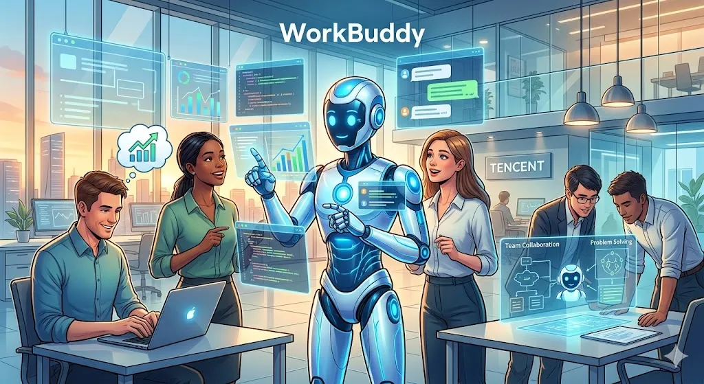 Tencent launches OpenClaw-like workplace AI agent WorkBuddy