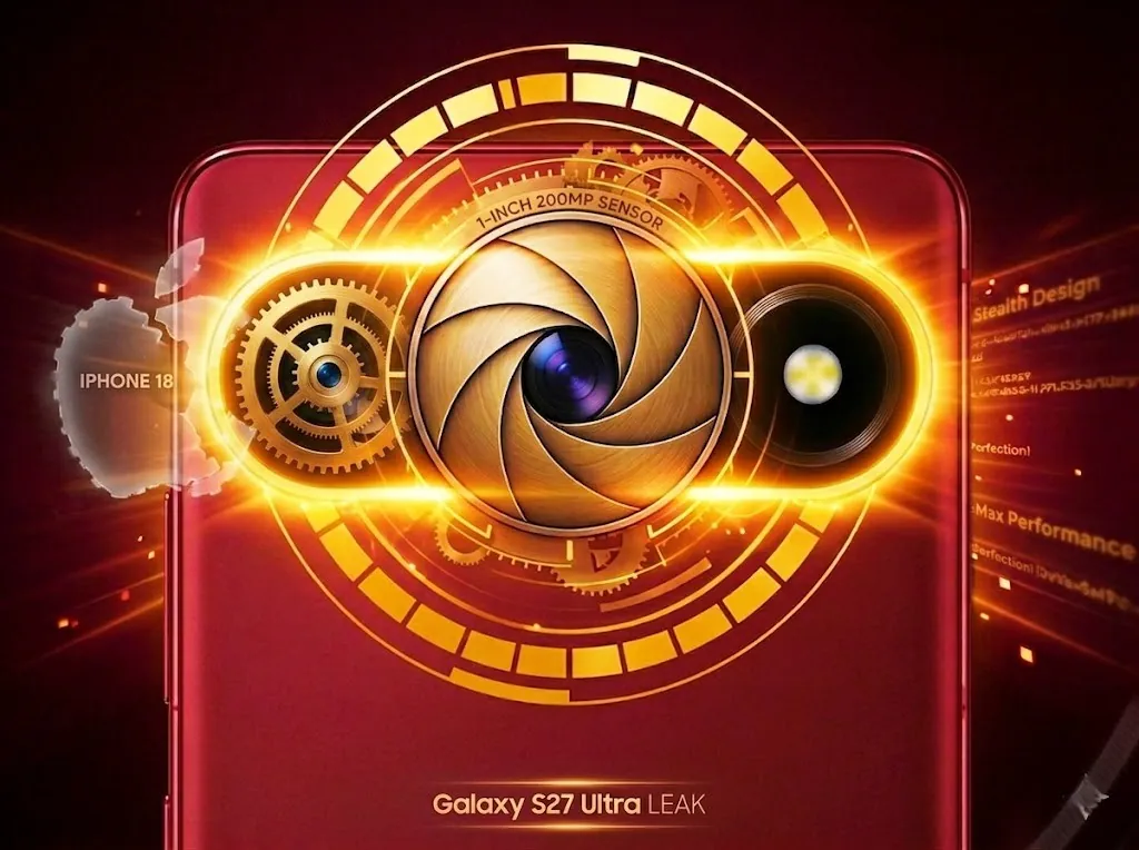 Galaxy S27 Ultra Camera Leak: Samsung Plans to Steal iPhone 18 Pro Variable Aperture with Near 1-Inch 200MP Sensor